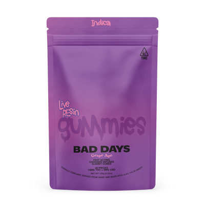 Bad Days: Grape Ape Live Resin Gummies