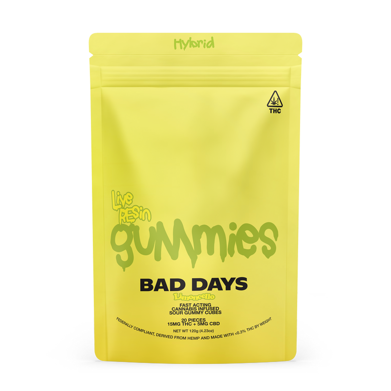 Bad Days: Limoncello Live Resin Gummies