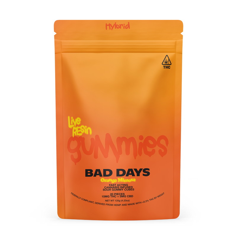 Bad Days: Orange Mimosa Live Resin Gummies
