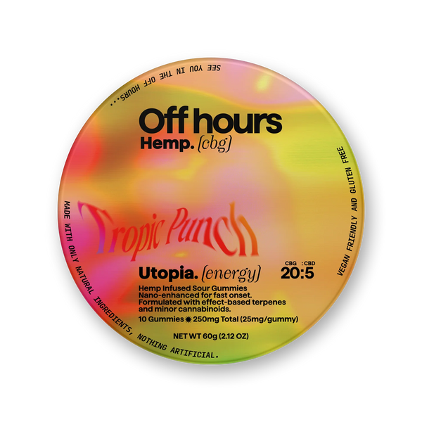 Off Hours: Utopia (Tropic Punch) THC FREE